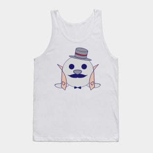 Kawaii Cute Inspector Baby Seal Tank Top